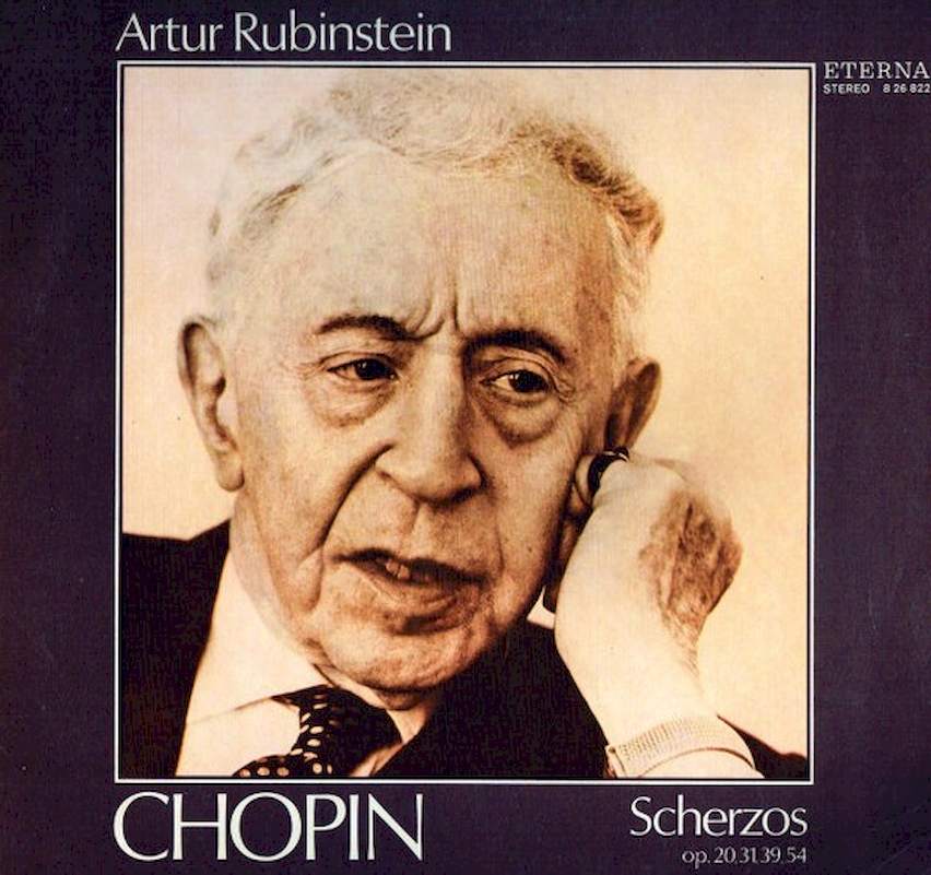 Frédéric Chopin - Arthur Rubinstein - Scherzos Op. 20, 31, 39, 54 - LP