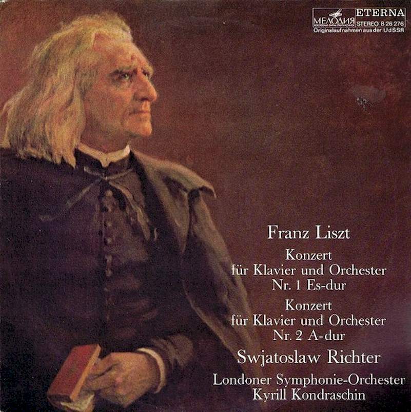 Franz Liszt, Sviatoslav Richter, London Symphony Orchestra, Kiril Kondrashin - Konzert Für Klavier Und Orchester Nr. 1 Es-dur / Konzert Für Klavier Und Orchester Nr. 2 A-dur - LP