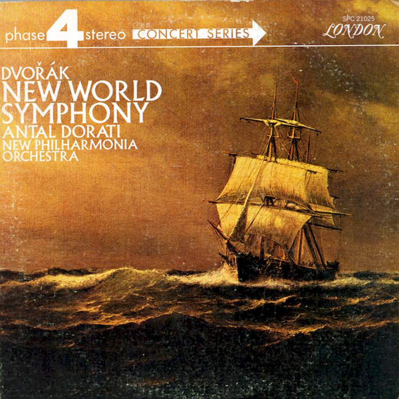 Antonín Dvořák : Antal Dorati, New Philharmonia Orchestra - New World Symphony - LP
