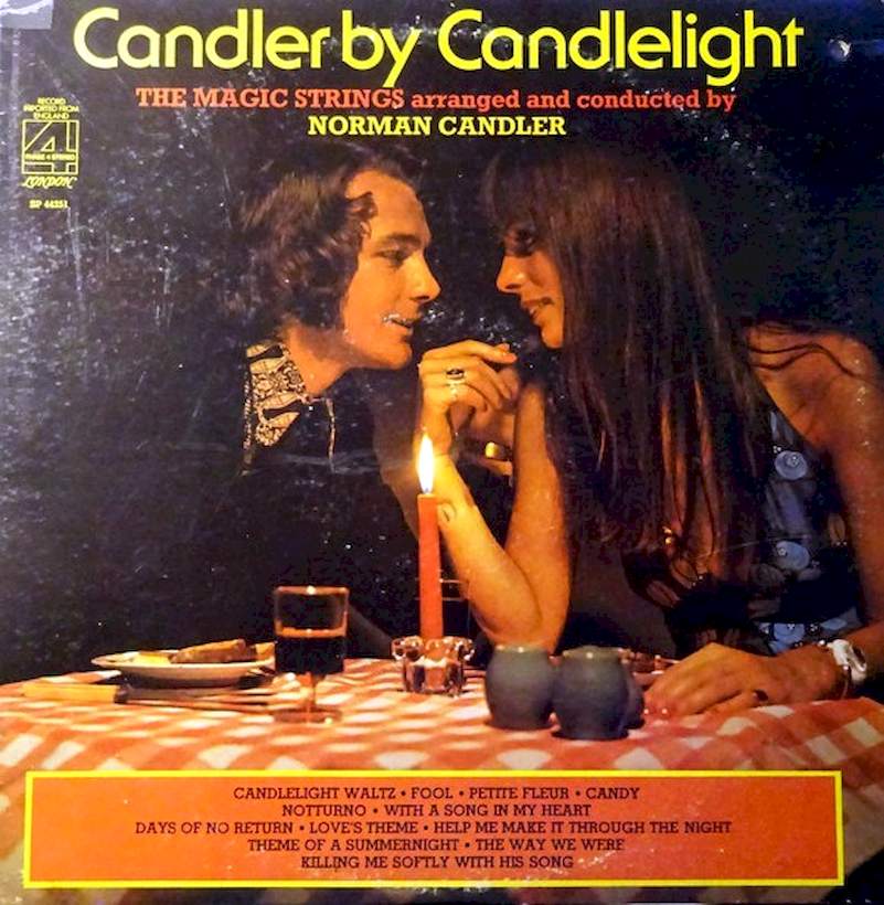 Norman Candler And His Magic Strings - Candler By Candlelight - LP