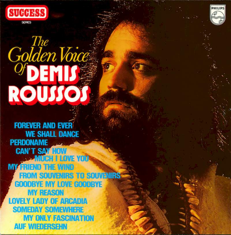 Demis Roussos - The Golden Voice Of Demis Roussos - LP