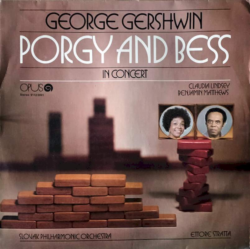 George Gershwin, Claudia Lindsey, Benjamin Matthews, Slovak Philharmonic Orchestra, Ettore Stratta - Porgy And Bess - In Concert - LP