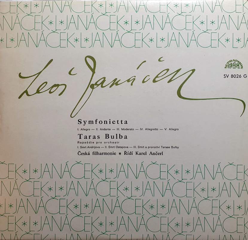 Leoš Janáček - Taras Bulba / Symfonietta - LP