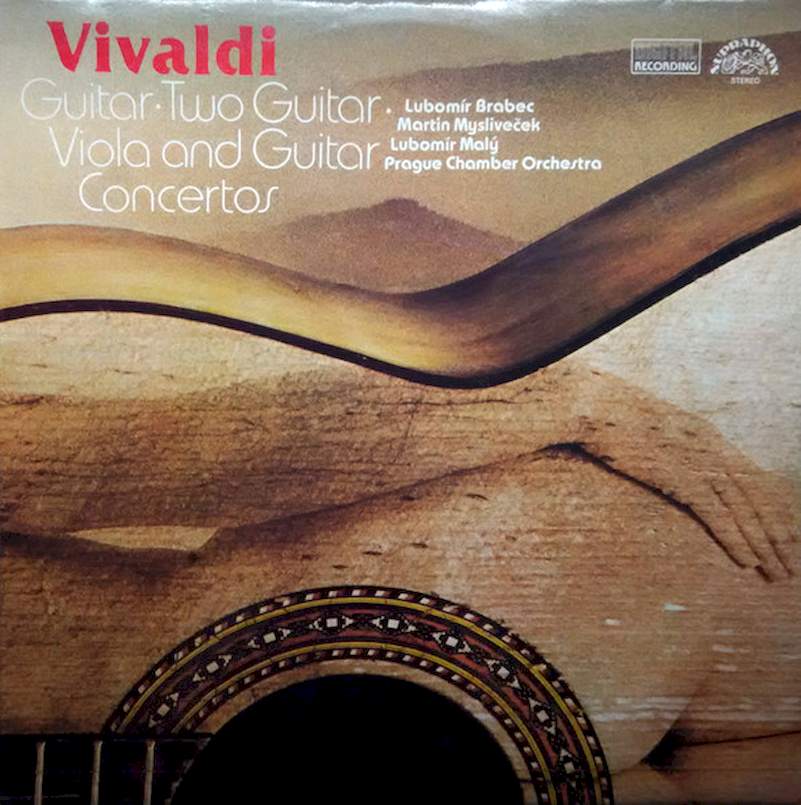 Antonio Vivaldi, Lubomír Brabec, Martin Mysliveček, Lubomír Malý, Prague Chamber Orchestra - Guitar Concertos - LP