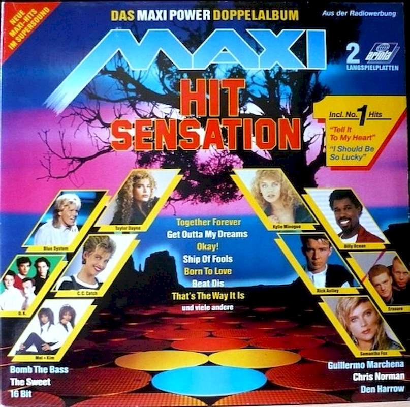 Various - Maxi Hit Sensation - Das Maxi Power Doppelalbum - LP