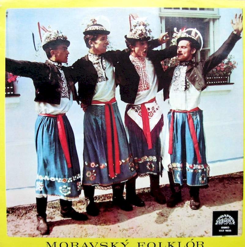 Cimbálová Muzika Hynka Bíma - Moravský Folklór - LP