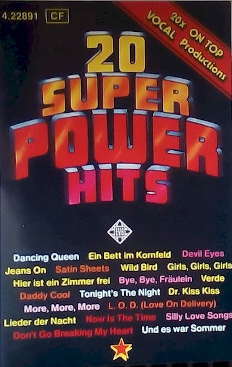 Unknown Artist - 20 Super Power Hits - MC