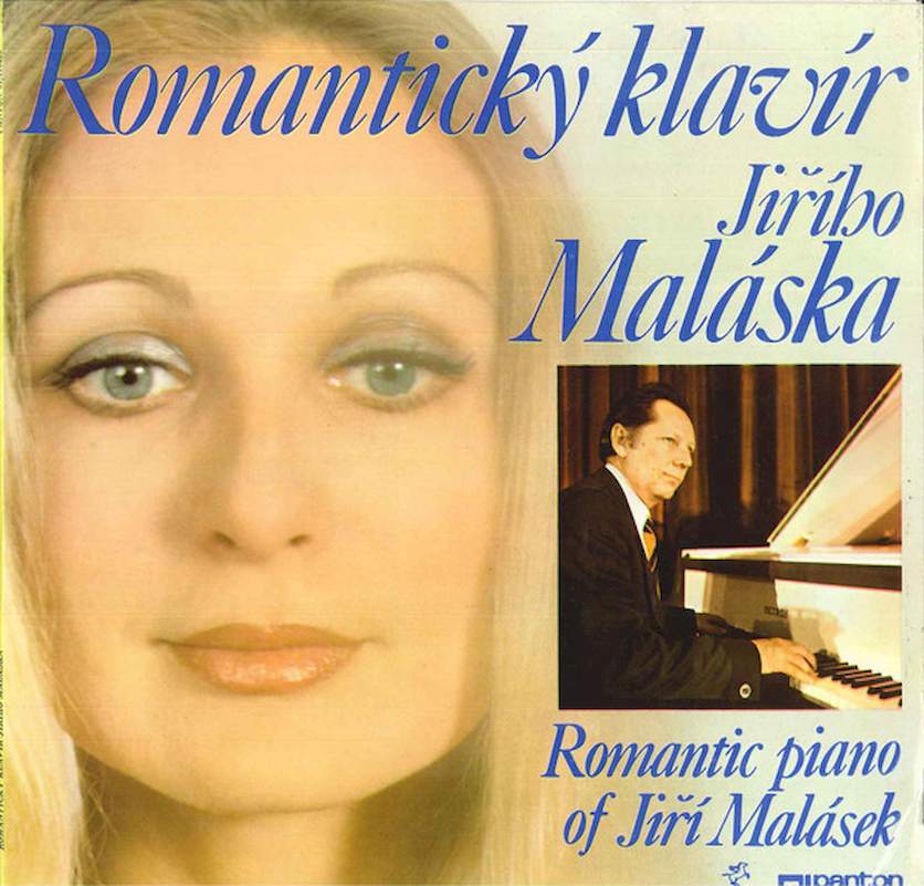 Jiří Malásek - Romantický Klavír - LP / Vinyl