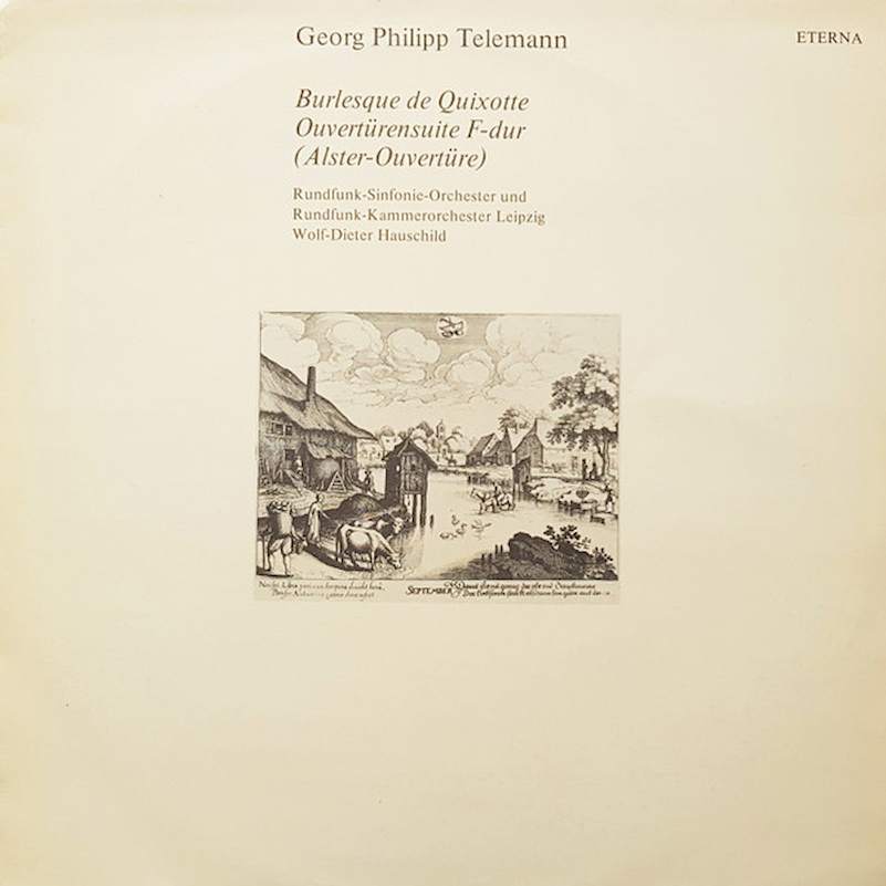 Georg Philipp Telemann - Rundfunk-Sinfonie-Orchester Leipzig, Rundfunk-Kammerorchester Leipzig, Wolf-Dieter Hauschild - Burleque de Quixotte / Ouvertürensuite F-dur - LP / Vinyl