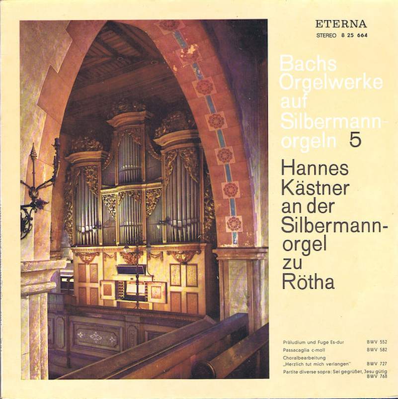 Johann Sebastian Bach, Hannes Kästner - Bachs Orgelwerke Auf Silbermannorgeln 5 - LP / Vinyl
