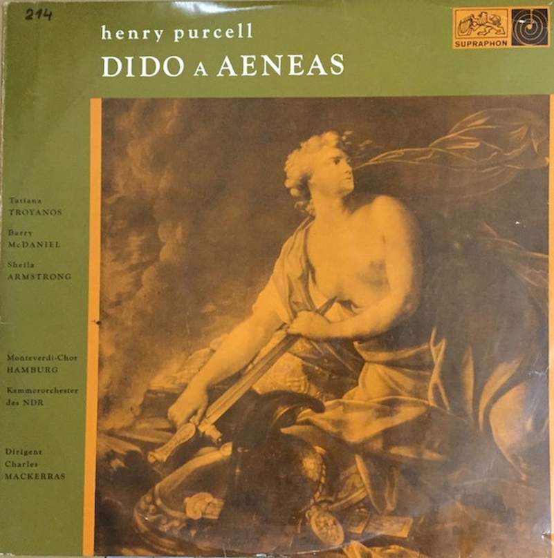 Henry Purcell - Tatiana Troyanos / Barry McDaniel / Sheila Armstrong, Monteverdi-Chor Hamburg / Kammerorchester Des Norddeutschen Rundfunks , Dirigent: Sir Charles Mackerras - Dido a Aeneas - LP / Vinyl