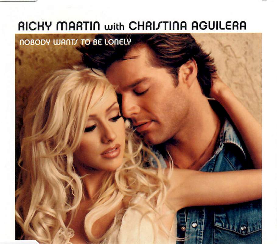 Ricky Martin With Christina Aguilera - Nobody Wants To Be Lonely - CD