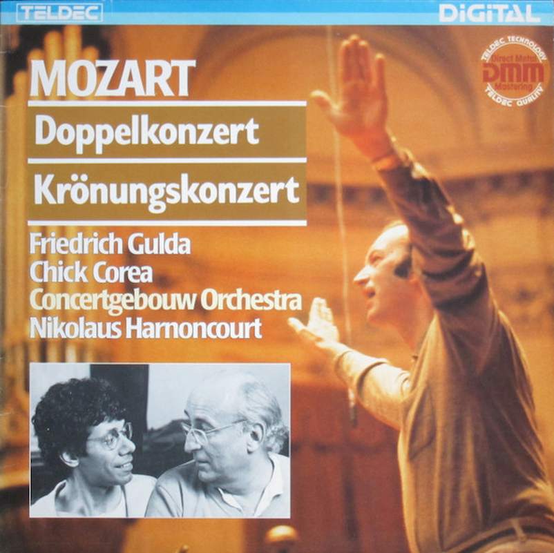 Wolfgang Amadeus Mozart, Friedrich Gulda, Chick Corea, Nikolaus Harnoncourt - Doppelkonzert / Krönungskonzert - LP / Vinyl