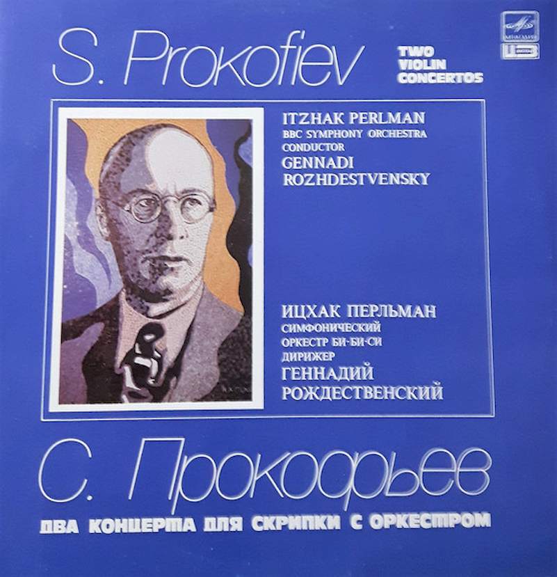 Sergei Prokofiev - Itzhak Perlman, BBC Symphony Orchestra - Concertos For Violin And Orchestra No. 1 And 2 - LP / Vinyl