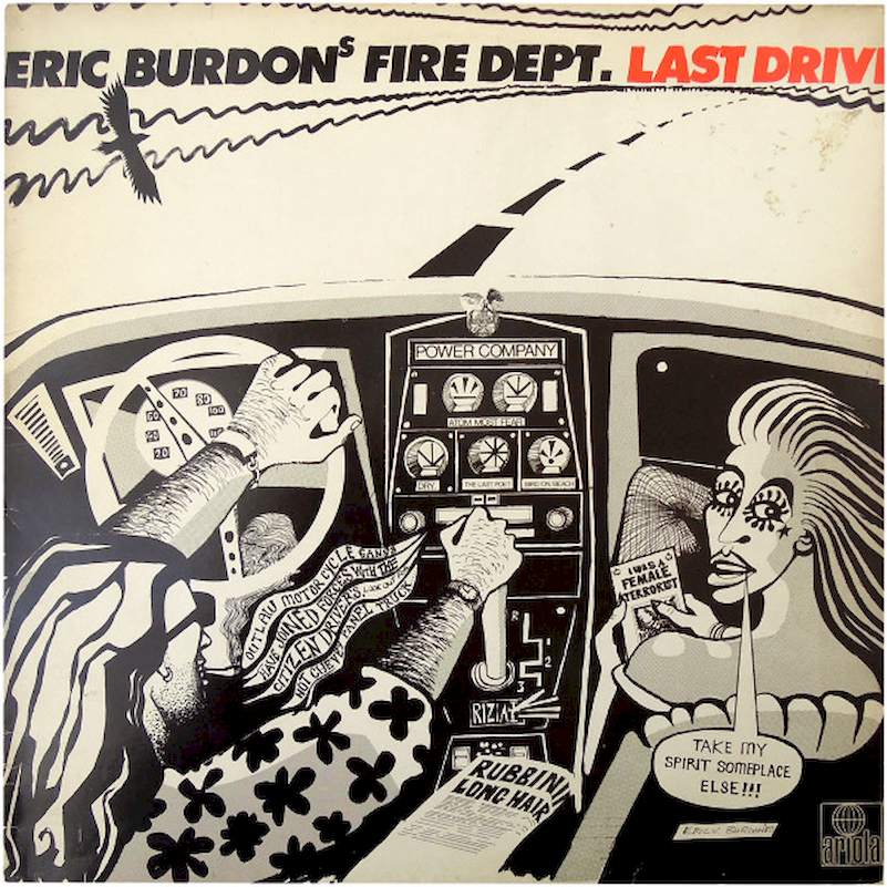 Eric Burdon's Fire Dept. - Last Drive - LP / Vinyl