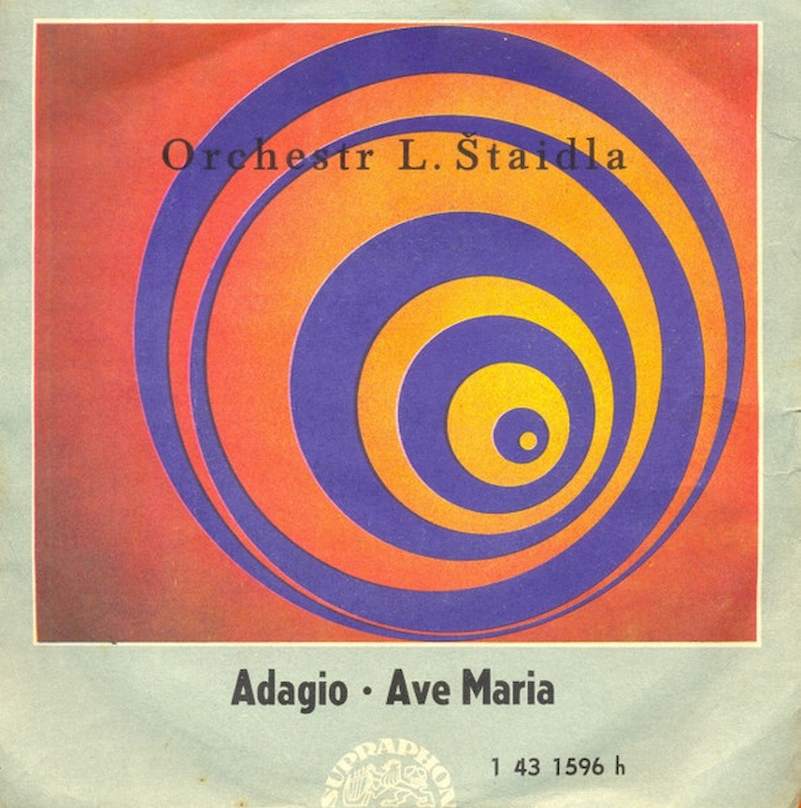 Orchestra Ladislav Štaidl - Adagio / Ave Maria - SP / Vinyl