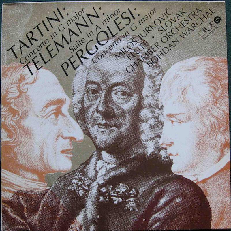 Slovak Chamber Orchestra, Miloš Jurkovič - Tartini, Telemann, Pergolesi - LP / Vinyl