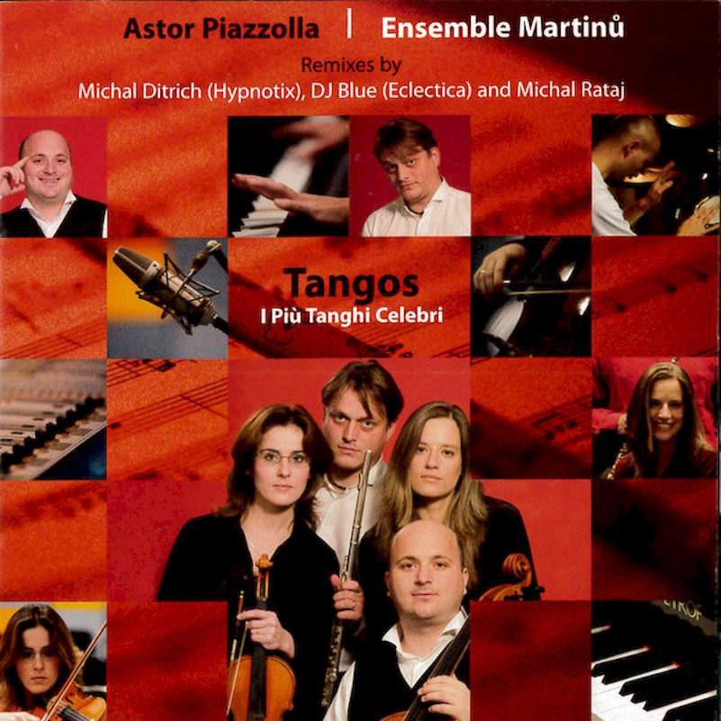 Astor Piazzolla | Ensemble Martinů | Michal Ditrich | Blue (29) | Michal Rataj - Tangos. I Pi? Tanghi Celebri - CD
