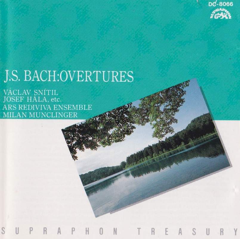Johann Sebastian Bach / Václav Snítil, Josef Hála etc. Ars Rediviva Ensemble, Milan Munclinger - Overtures - CD