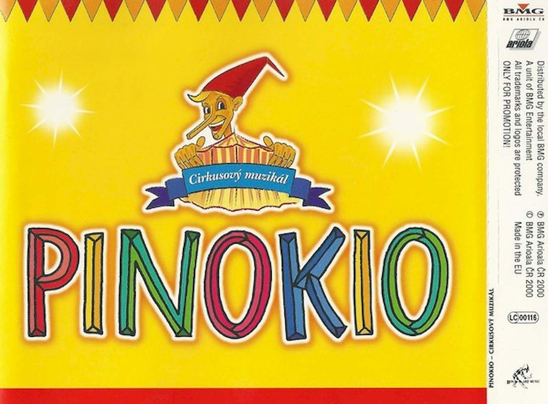 Jan Jirásek - Pinokio - Cirkusový Muzikál - CD
