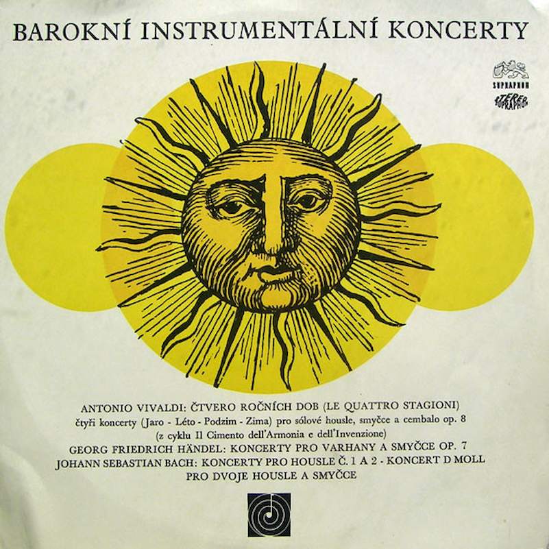 Antonio Vivaldi, Georg Friedrich Händel, Johann Sebastian Bach - Barokní Instrumentální Koncerty - LP / Vinyl