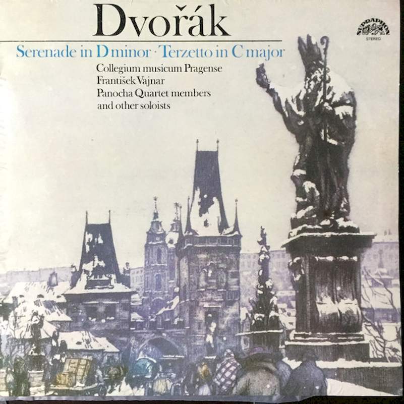 Antonín Dvořák, Collegium Musicum Pragense, František Vajnar, Panocha Quartet Members - Serenade in D minor, Terzetto in C major - LP / Vinyl