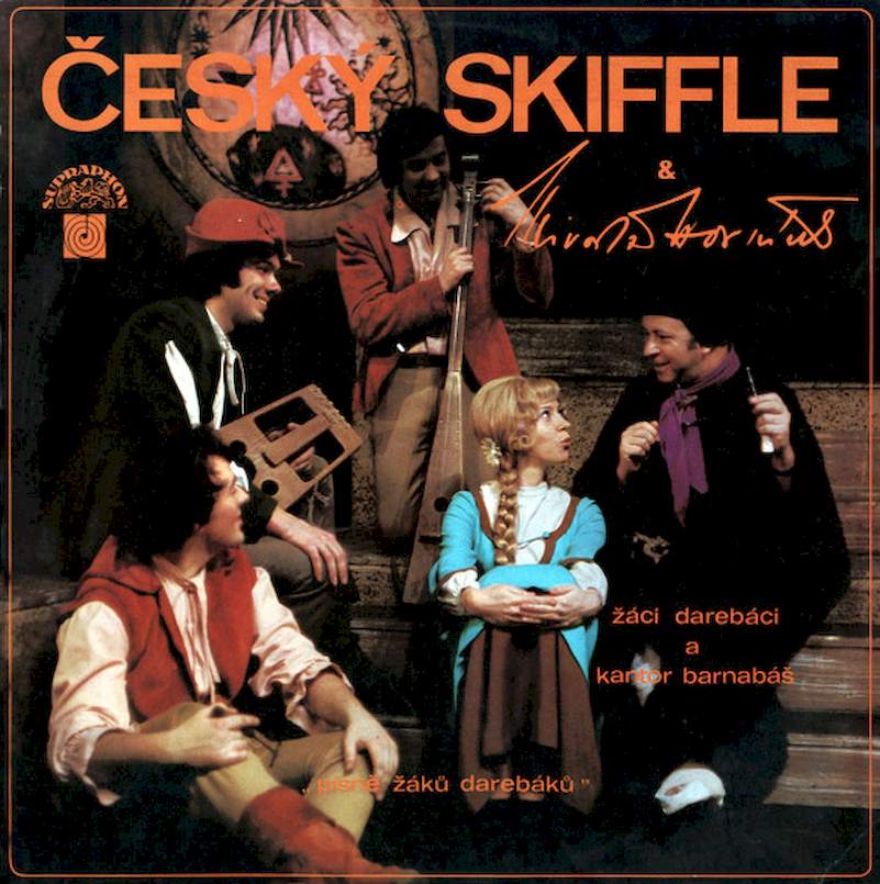 Český Skiffle & Miroslav Horníček - Žáci Darebáci A Kantor Barnabáš, "Písně Žáků Darebáků" - LP / Vinyl