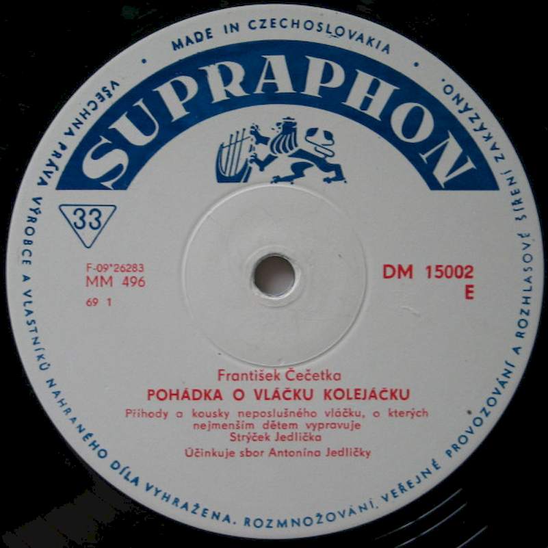 Various - Pohádka O Vláčku Kolejáčku / Pohádky A Písničky Pro Nejmenší Děti - LP / Vinyl