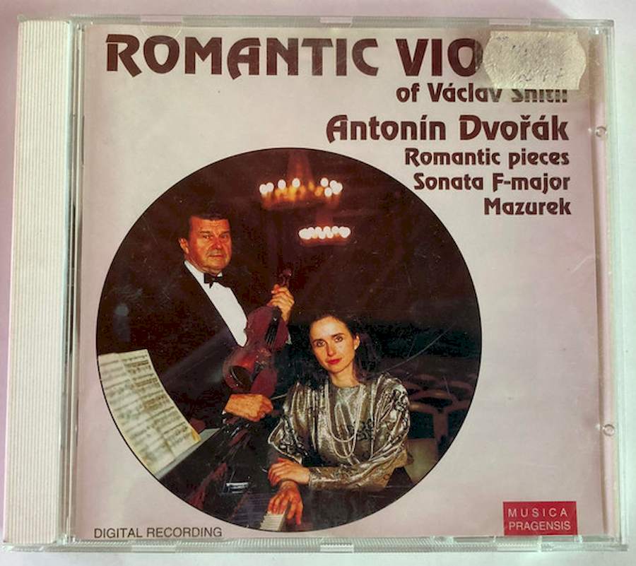 Antonín Dvořák, Václav Snítil - Romantic Violin - Romantic Pieces - Sonata F-Major - Mazurek - CD