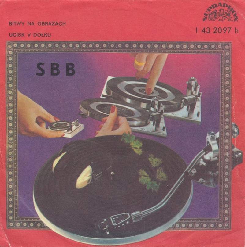 SBB - Bitwy Na Obrazach / Ucisk V Dołku - SP / Vinyl