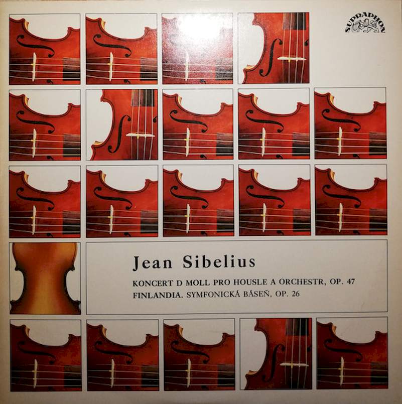 Jean Sibelius - Christian Ferras, Berliner Philharmoniker, Herbert von Karajan - Koncert D Moll Pro Housle A Orchestr / Finlandia - LP / Vinyl