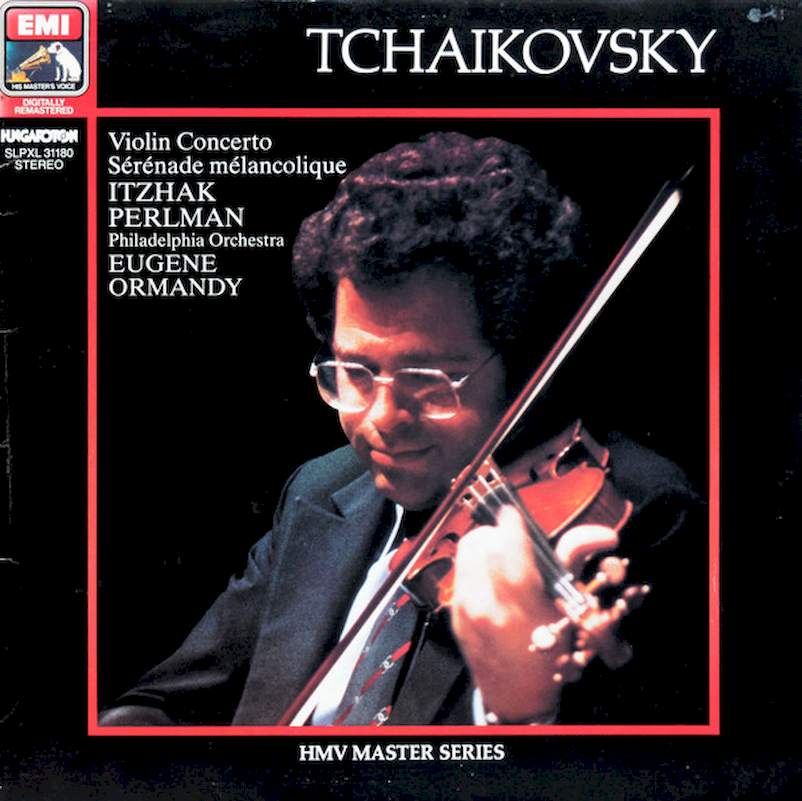 Pyotr Ilyich Tchaikovsky - Itzhak Perlman, Eugene Ormandy and The PhiladeLP / Vinylhia Orchestra - Violin Concerto / Sérénade Mélancolique - LP / Vinyl