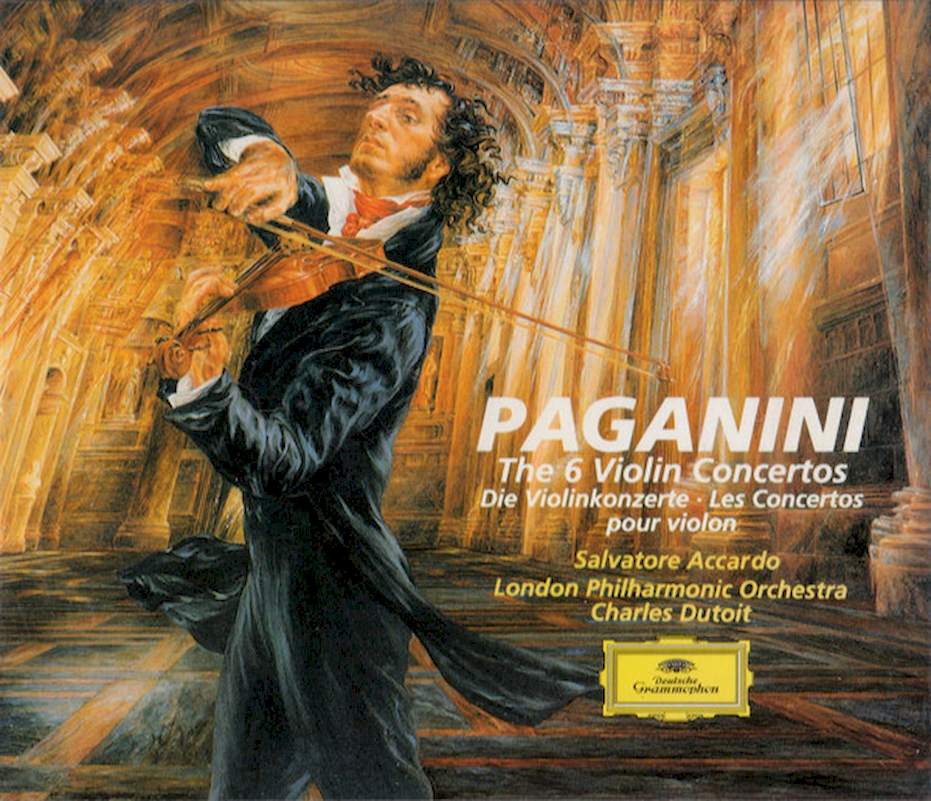 Niccol? Paganini - Salvatore Accardo, The London Philharmonic Orchestra, Charles Dutoit - The 6 Violin Concertos = -Die Violinkonzerte - CD