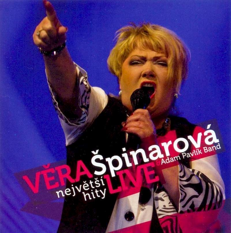 Věra Špinarová & Adam Pavlík Band - Největší Hity LIVE - CD