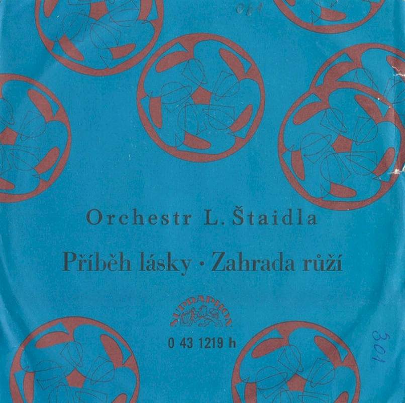 Orchestra Ladislav Štaidl - Příběh Lásky / Zahrada Růží - SP / Vinyl