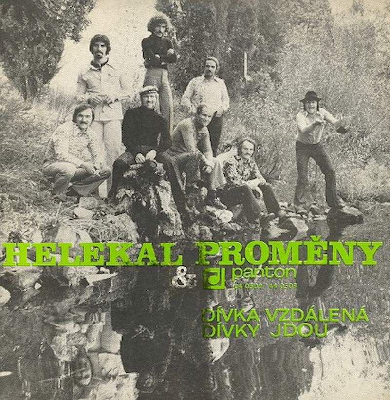 Jiří Helekal & Proměny - Dívka Vzdálená / Dívky Jdou - SP / Vinyl