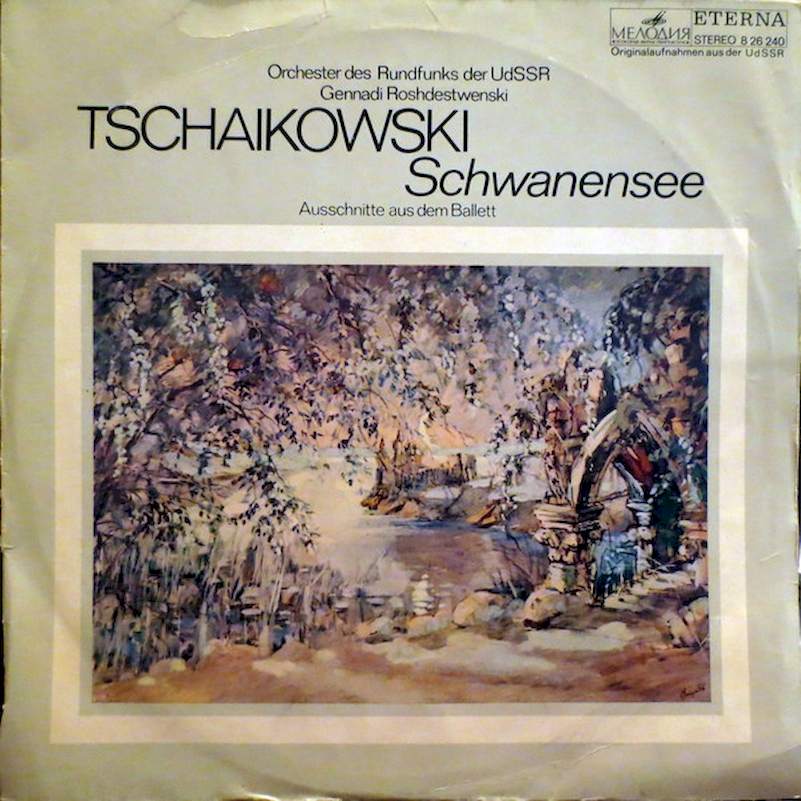Pyotr Ilyich Tchaikovsky, Gennadi Rozhdestvensky - Schwanensee (Ausschnitte Aus Dem Ballett) - LP / Vinyl