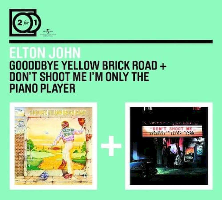 Elton John - Goodbye Yellow Brick Road + Don't Shoot Me I'm Only The Piano Player - CD