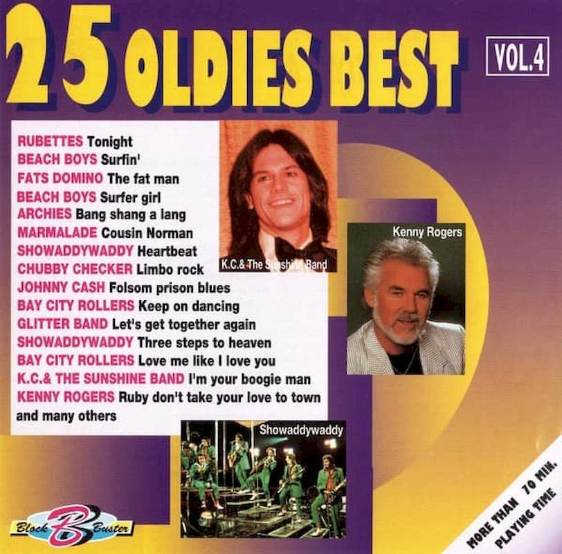 Various - 25 Oldies Best Vol. 4 - CD