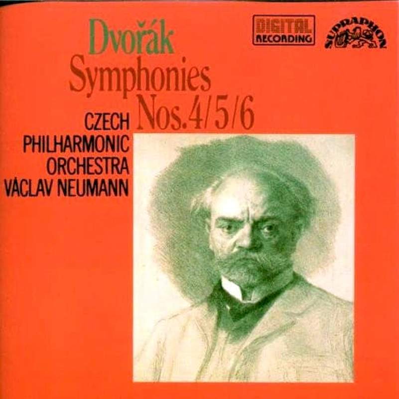 Antonín Dvořák - The Czech Philharmonic Orchestra, Václav Neumann - Symphonies Nos. 4/5/6 - CD