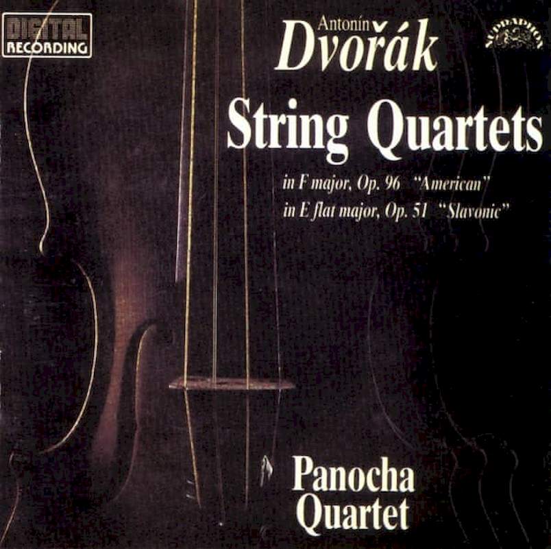 Antonín Dvořák - Panocha Quartet - String Quartets In F Major, Op. 96 "American" • In E Flat Major, Op. 51 "Slavonic" - CD