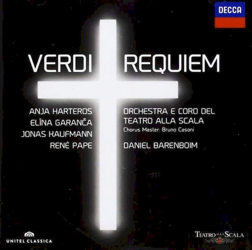 Giuseppe Verdi - Anja Harteros, El?na Garanča, Jonas Kaufmann, René Pape, Orchestra Del Teatro Alla Scala, Daniel Barenboim - Requiem - CD