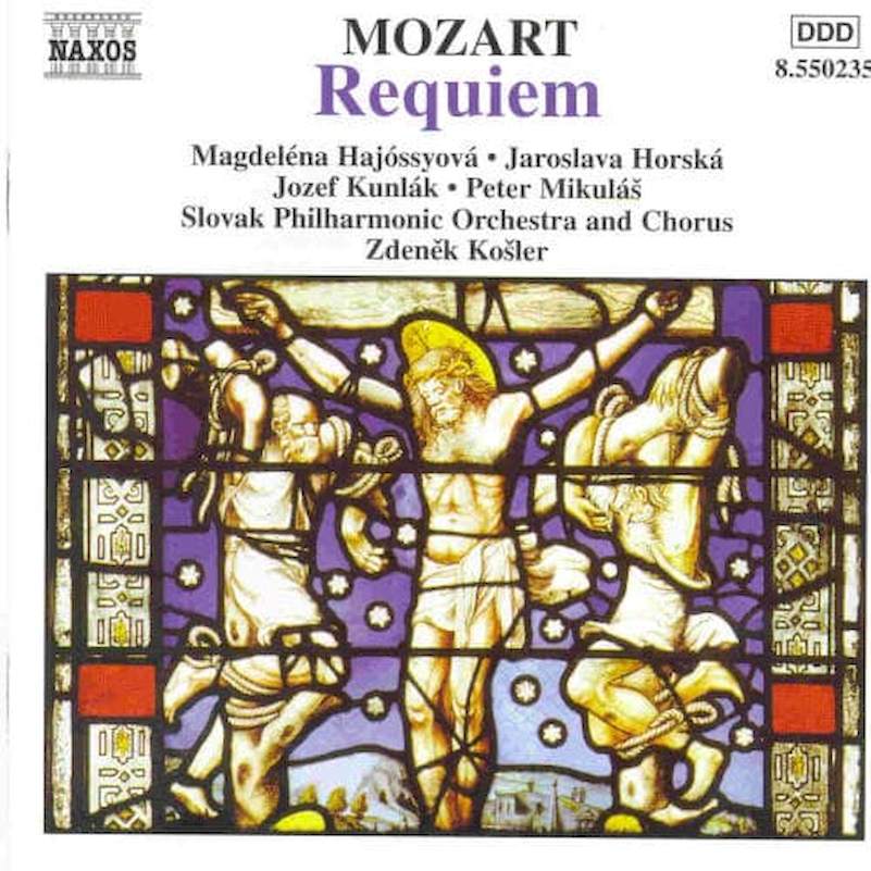Wolfgang Amadeus Mozart, Magdaléna Hajóssyová, Jaroslava Horská, Jozef Kundlák, Peter Mikuláš, Slovak Philharmonic Orchestra And Slovak Philharmonic Chorus, Zdeněk Košler - Requiem - CD