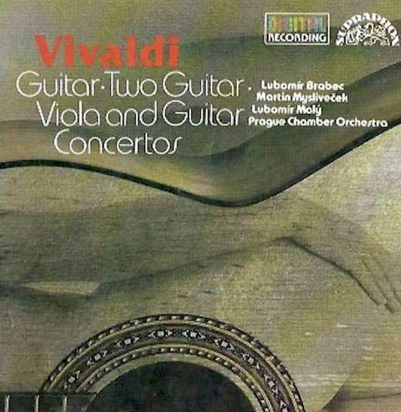 Antonio Vivaldi - Lubomír Brabec, Martin Mysliveček, Lubomír Malý, Prague Chamber Orchestra - Guitar Concertos - CD