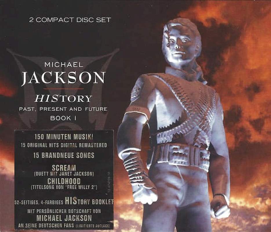 Michael Jackson - HIStory - Past, Present And Future - Book I - CD