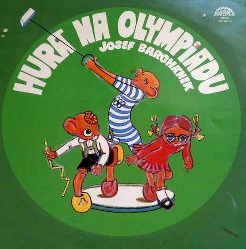 Spejbl & Hurvínek / Josef Barchánek - Hurá Na Olympiádu - LP / vinyl