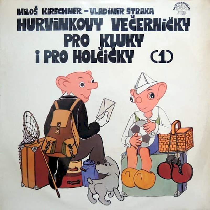 Spejbl & Hurvínek / Miloš Kirschner - Vladimír Straka - Hurvínkovy Večerníčky Pro Kluky I Pro Holčičky - LP / vinyl