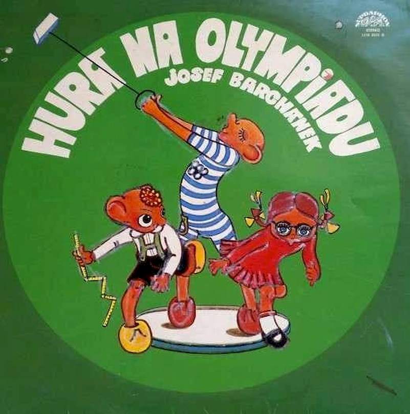 Spejbl & Hurvínek / Josef Barchánek - Hurá Na Olympiádu - LP / vinyl
