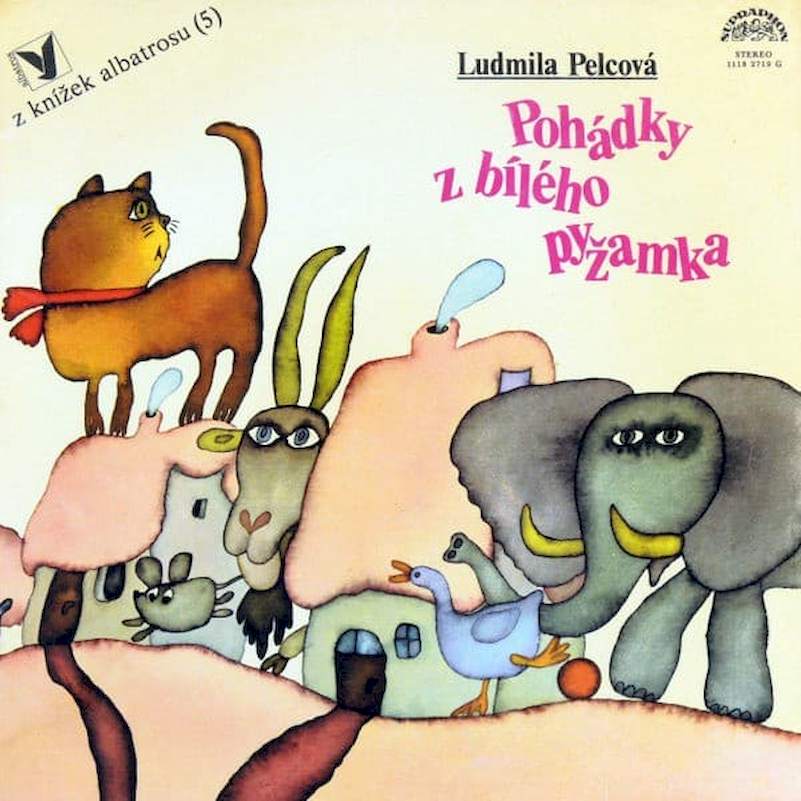 Ludmila Pelcová - Pohádky Z Bílého Pyžamka - LP / vinyl