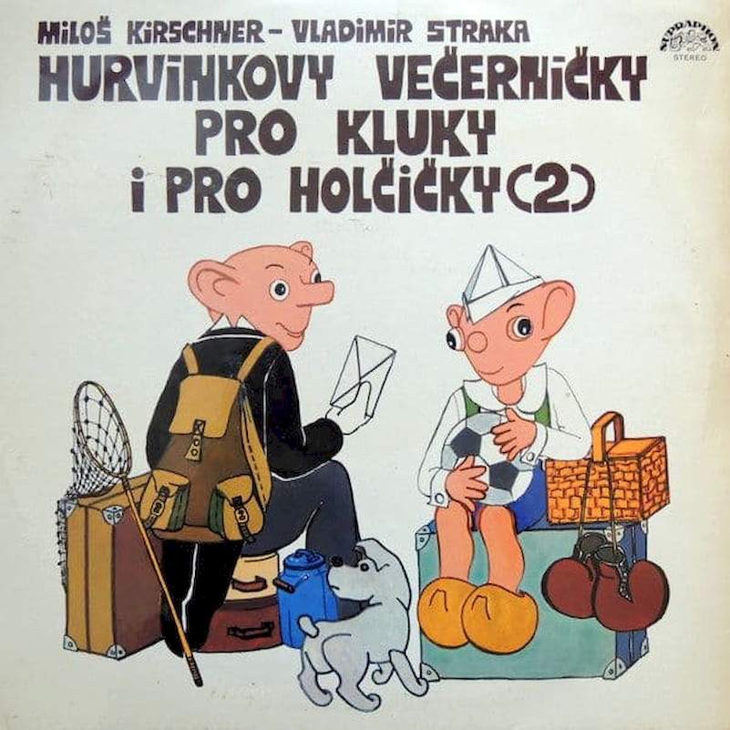 Spejbl & Hurvínek / Miloš Kirschner - Vladimír Straka - Hurvínkovy Večerníčky Pro Kluky I Pro Holčičky - LP / vinyl